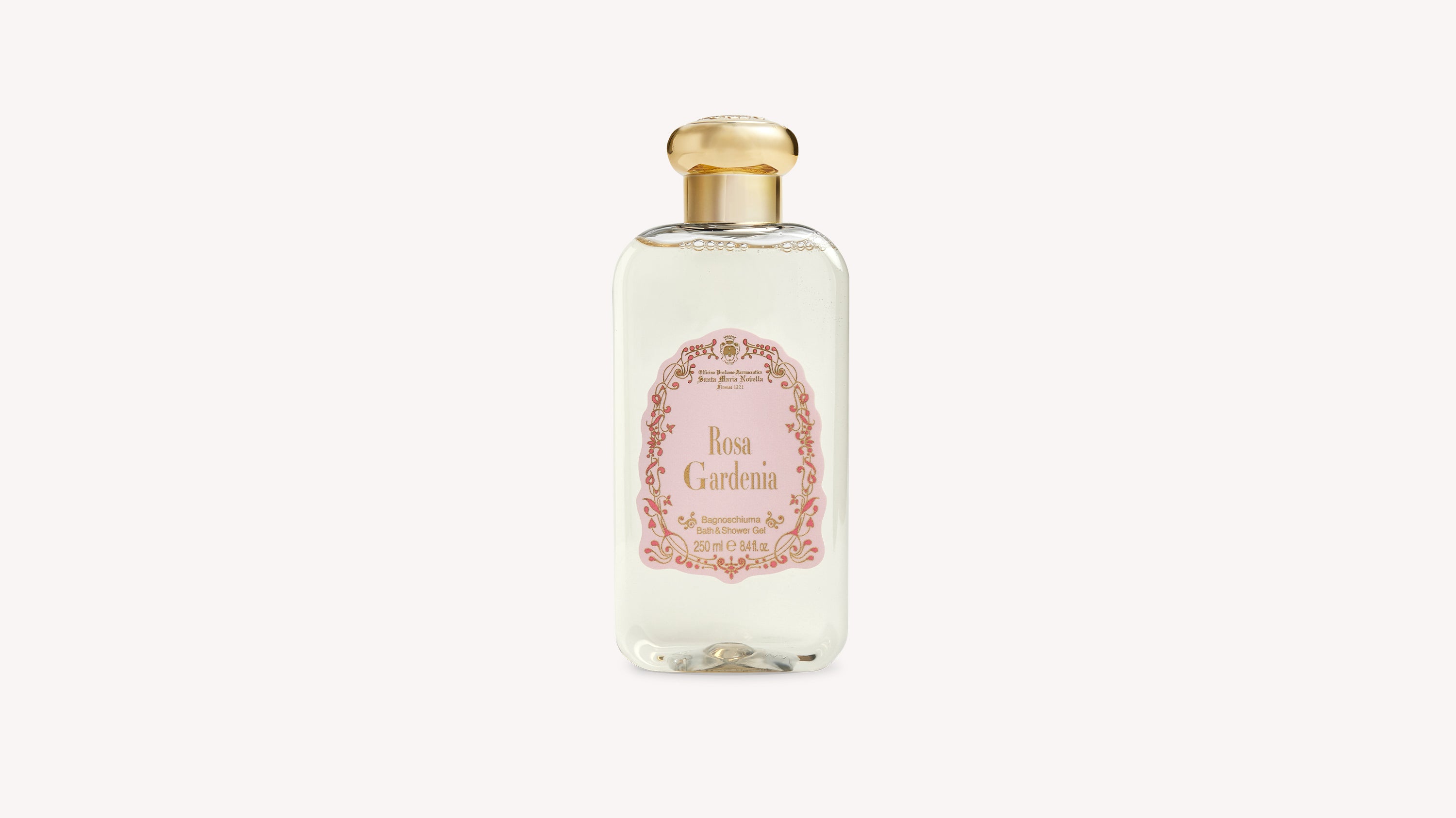 Rosa Gardenia: Luxury Bath Gel - Santa Maria Novella UK