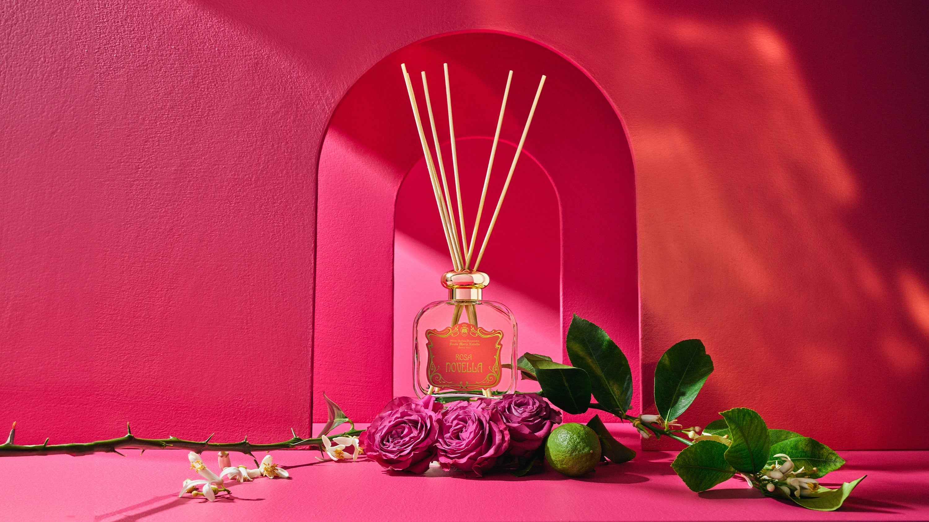 Room Fragrance Diffuser Rosa Novella