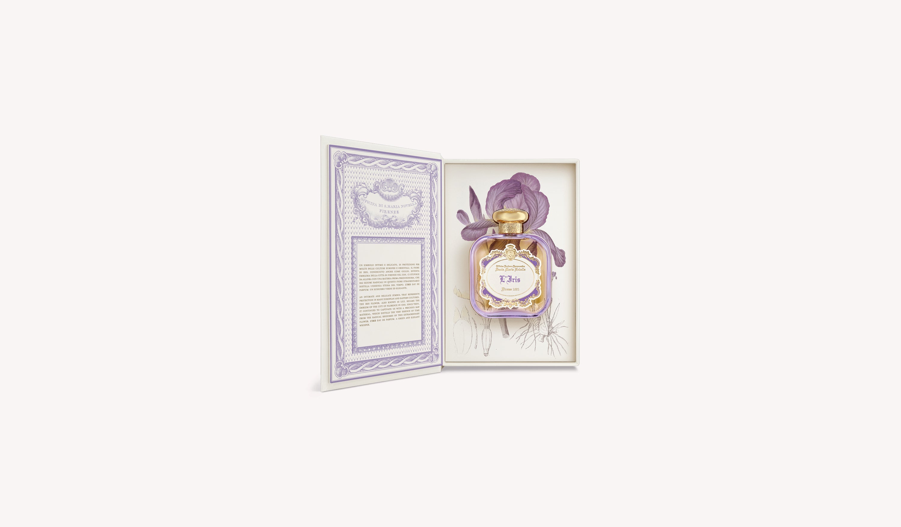 Santa Maria Novella L'Iris アイリス 50ml Santa Maria Novella L'Iris Eau De Parfum, Floral | 50 ml UK