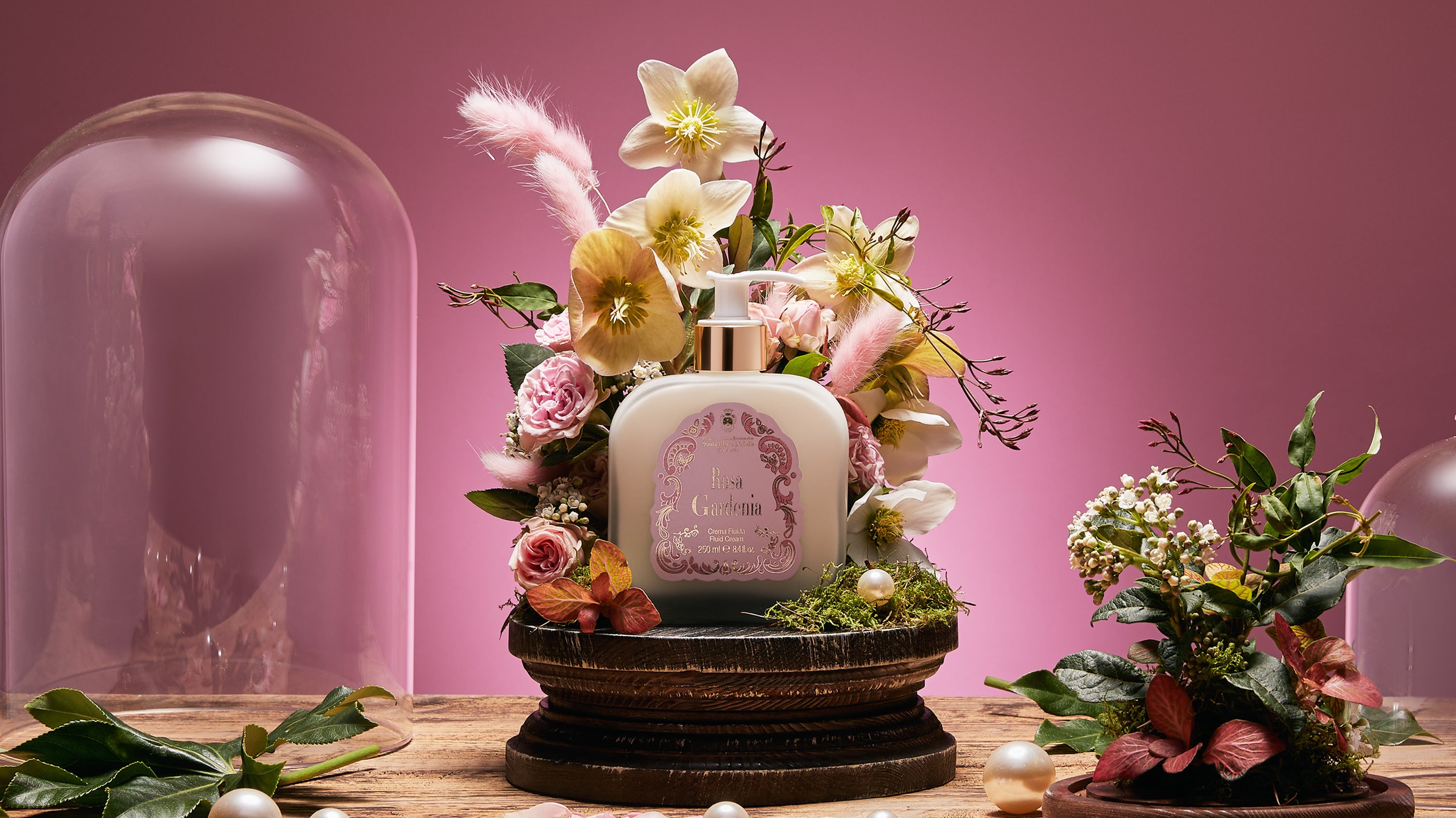 Rosa Gardenia Fluid Body Cream