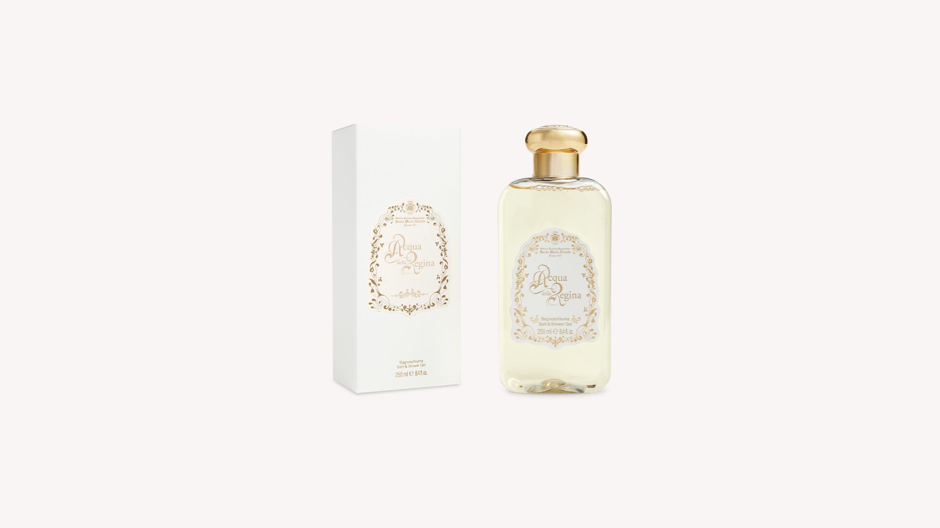 Aqua della Regina: Luxury Bath Gel - Santa Maria Novella UK