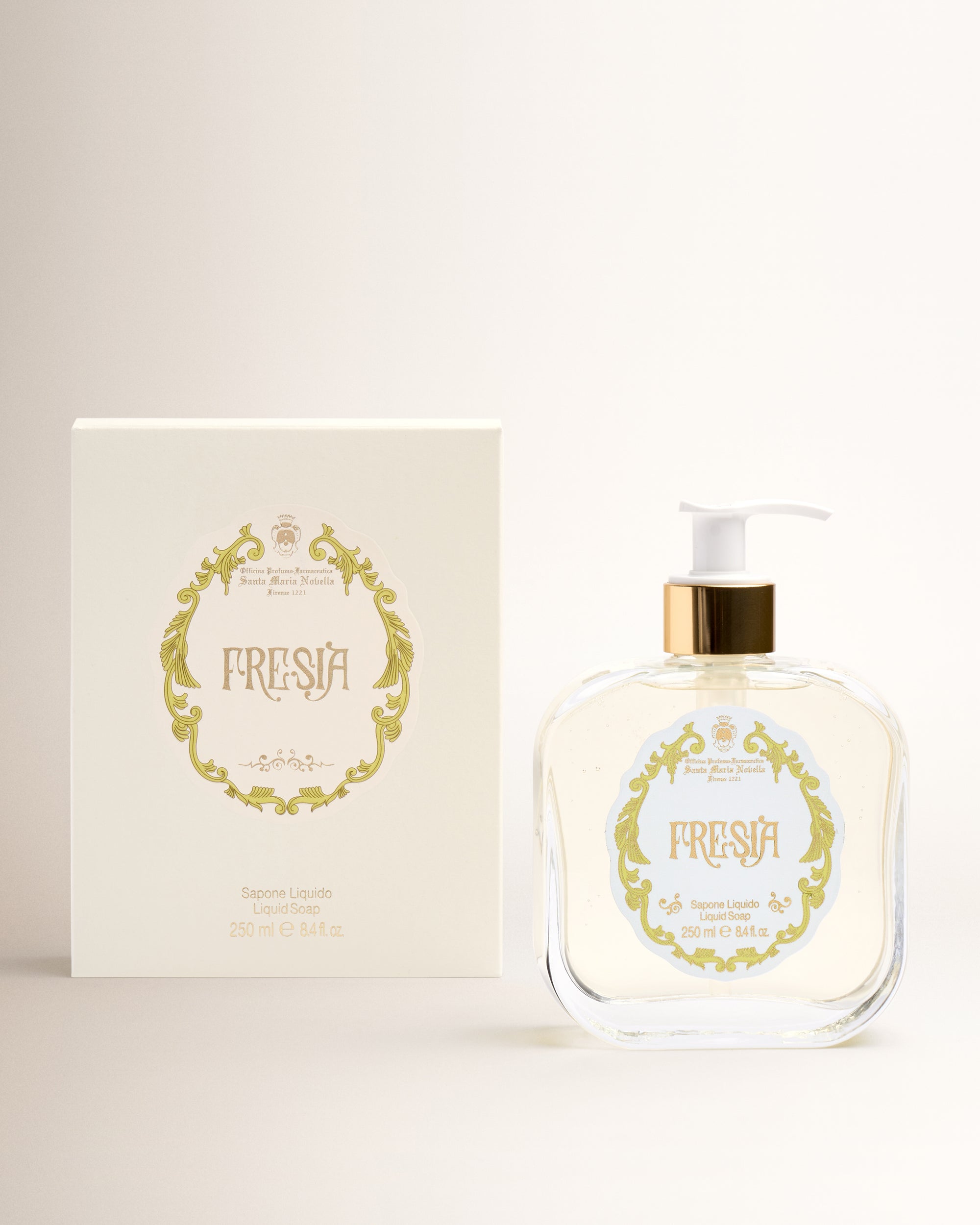Fresia Glass Liquid Soap