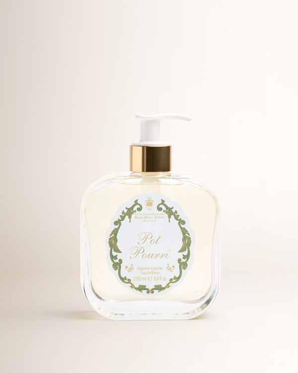 Pot Pourri Glass Liquid Soap