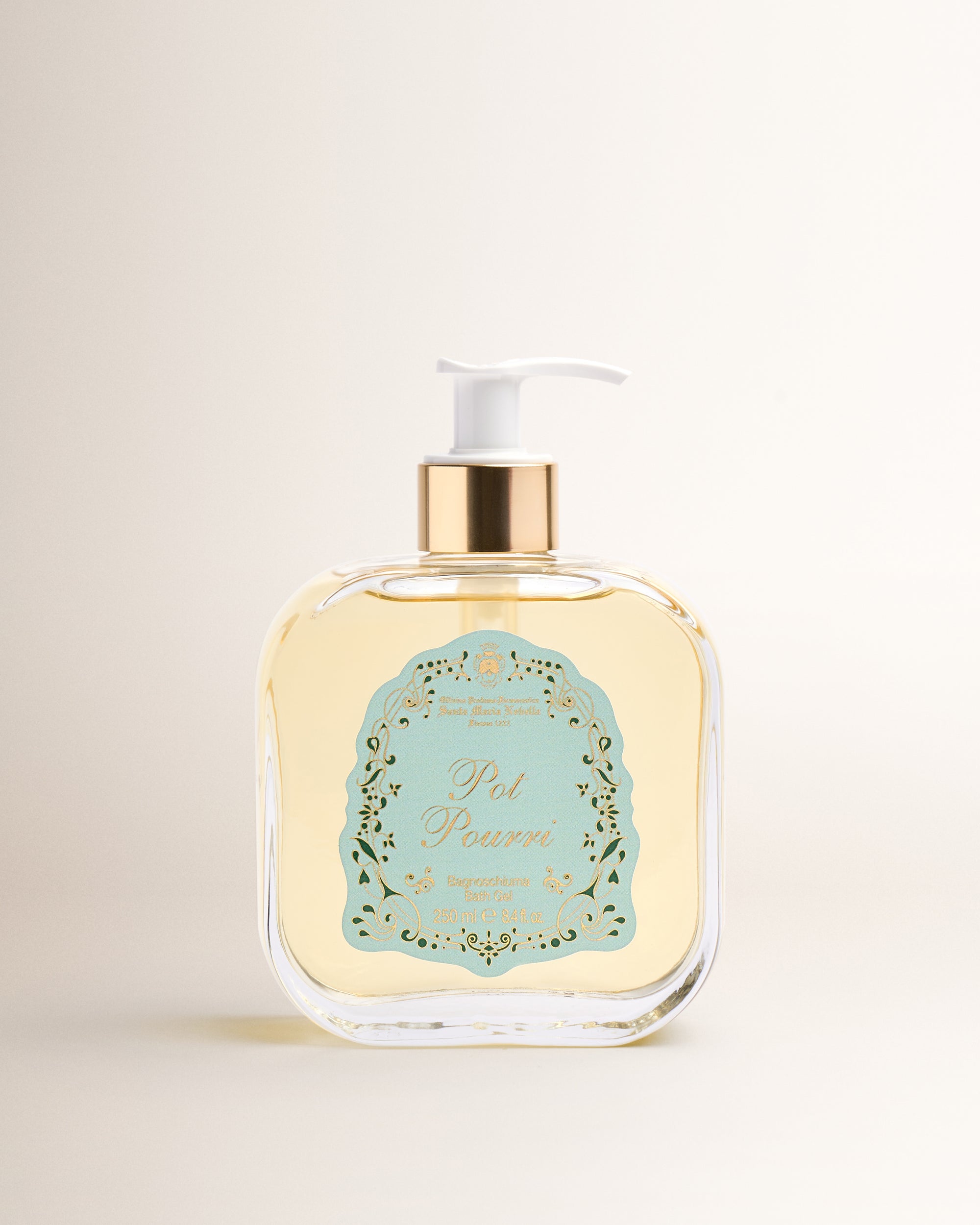 Pot Pourri Glass Bath Gel