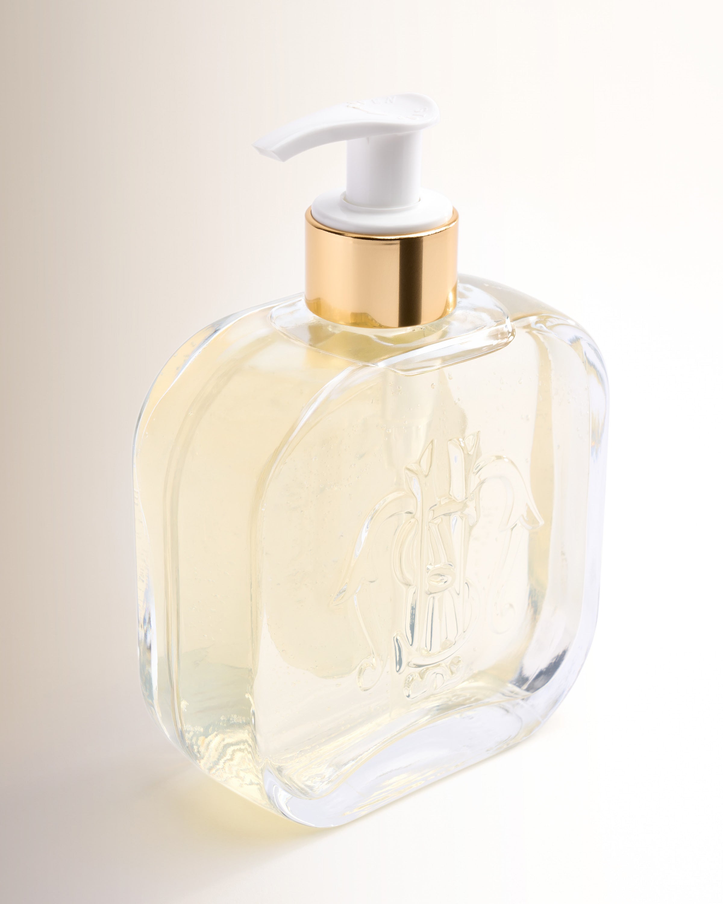 Rosa Gardenia Glass Liquid Soap