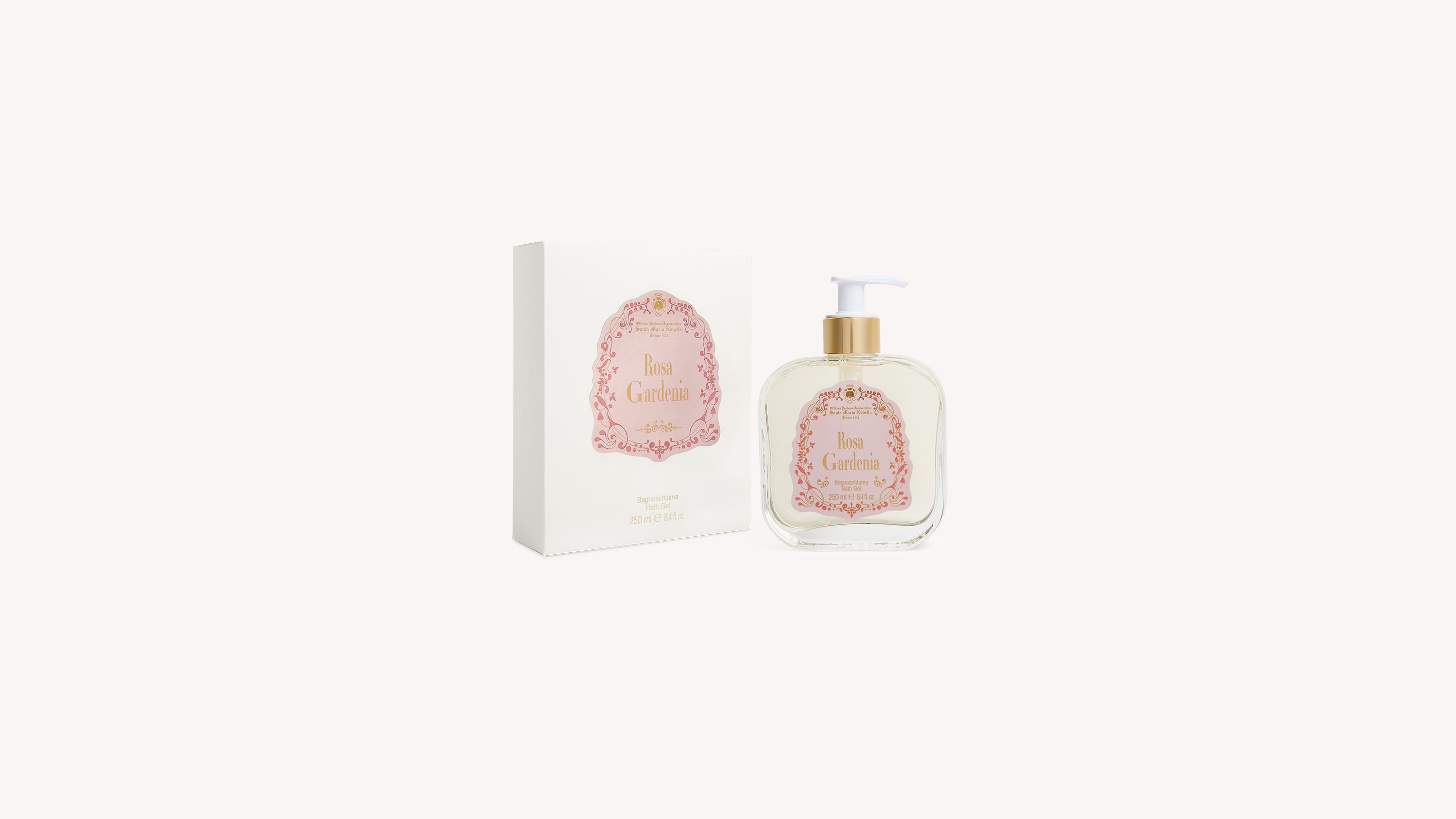 Rosa Gardenia Bath Gel