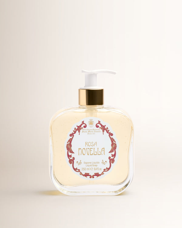 Rosa Novella Glass Liquid Soap