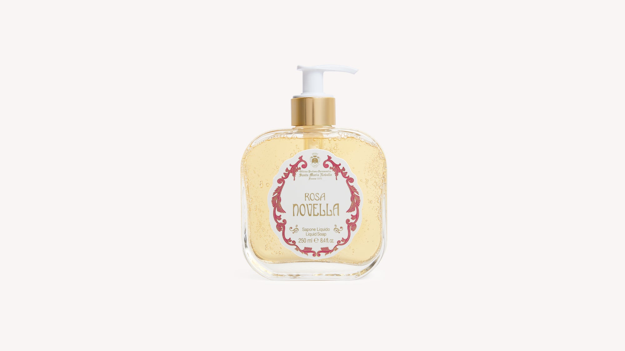 'Rosa Novella' liquid soap 250 ml Cura della persona