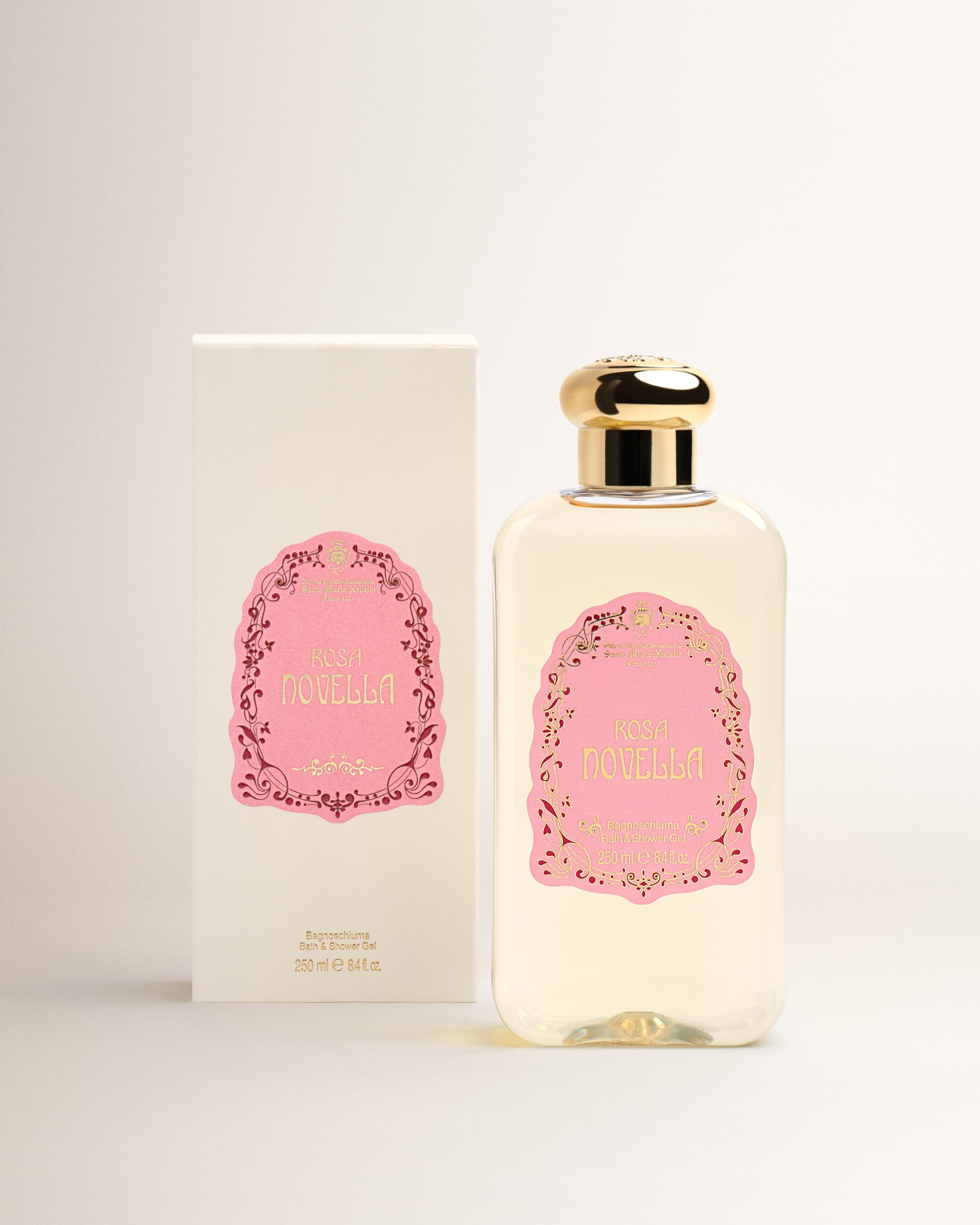 Rosa Novella Bath & Shower Gel