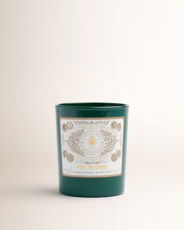 Pot Pourri Glass Candle
