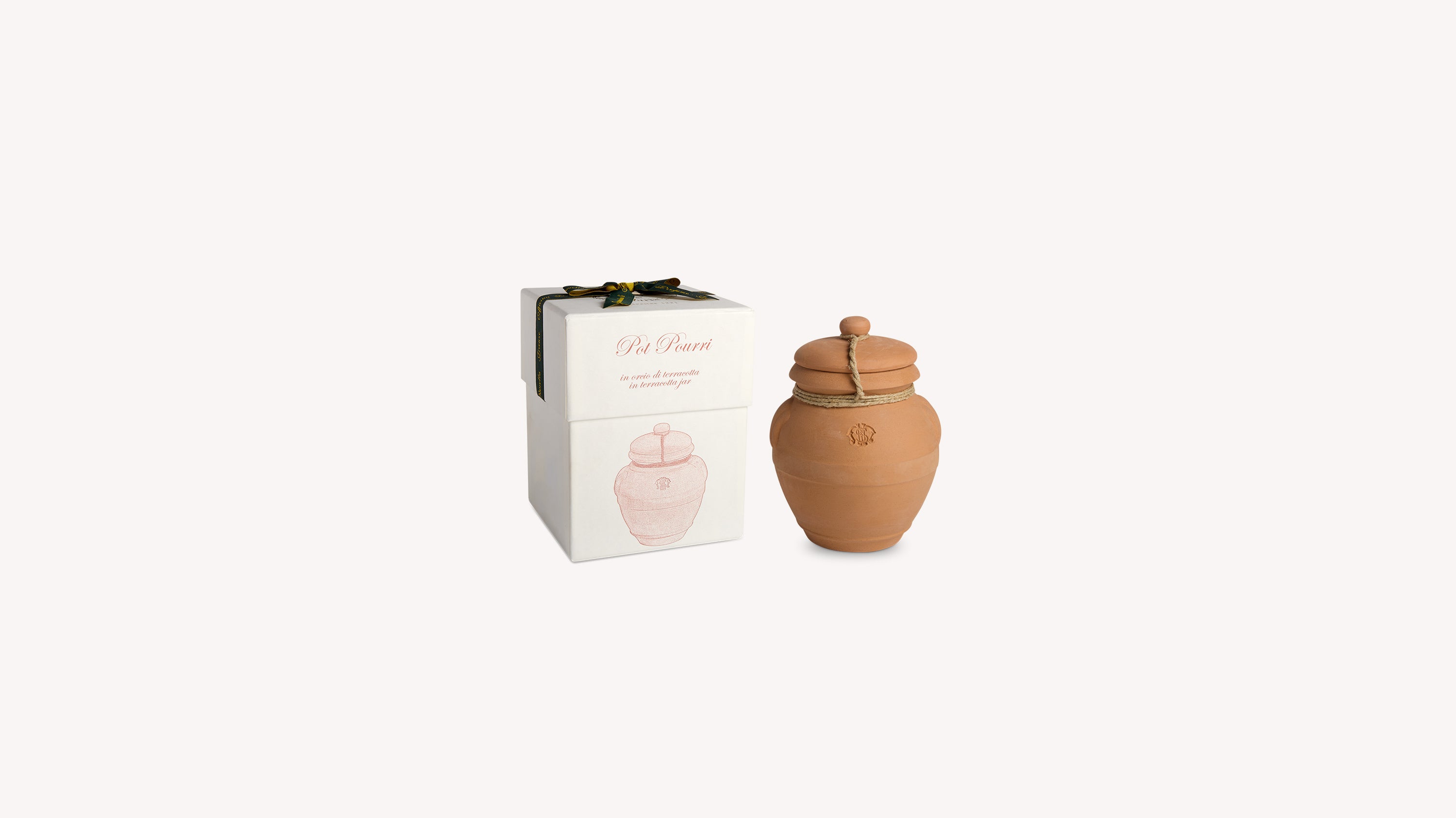Pot Pourri in Terracotta Jar
