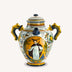 Ceramic Vase With St. Peter The Martyr Decoration