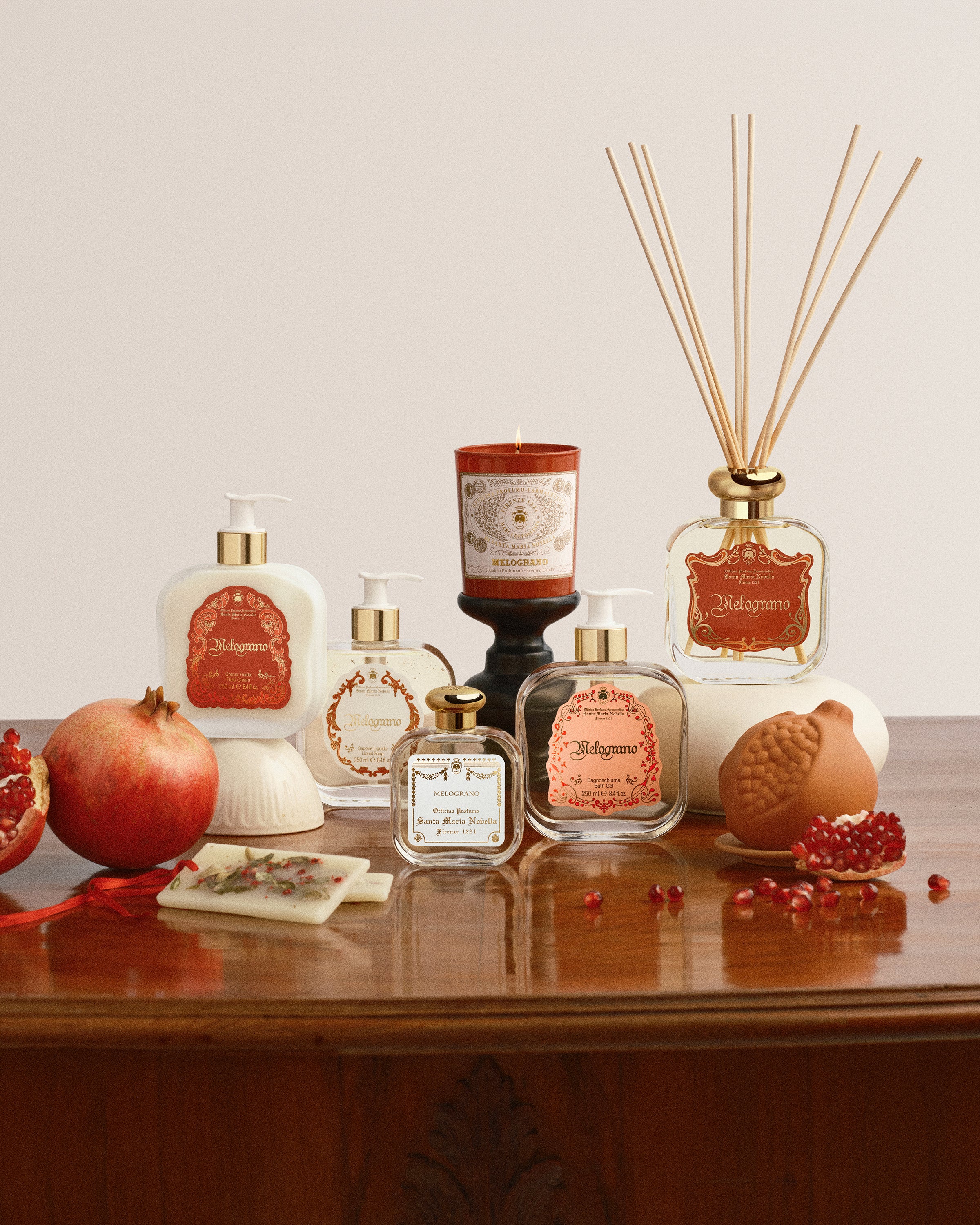 Melograno: Scented Wax Tablets - Santa Maria Novella UK
